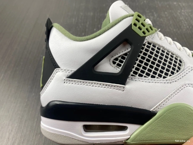 Rep TB Jordan WMNS AQ9129-103 Seafoam Air 4 0811